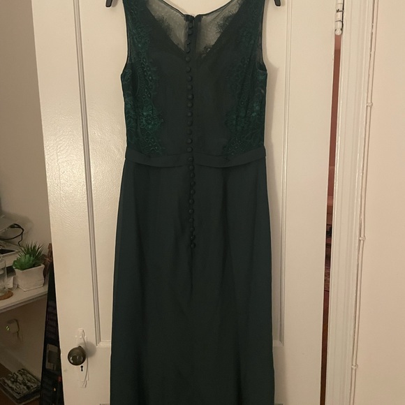 For Him and For Her Hunter Green Dress - Picture 3 of 3